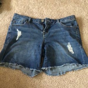 Jean shorts